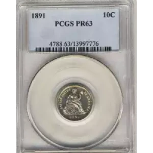 Dimes - Liberty Seated 1837-1891 (3)