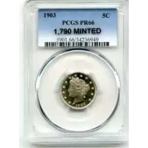 Nickel Five Cent Pieces-Liberty Head 1883-1913 (3)