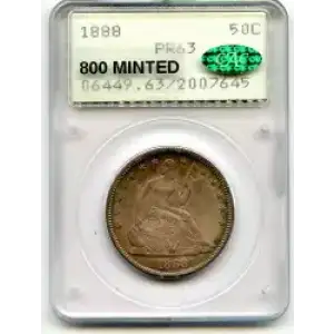 Half Dollars---Liberty Seated 1839-1891 -Silver- 0.5 Dollar (3)