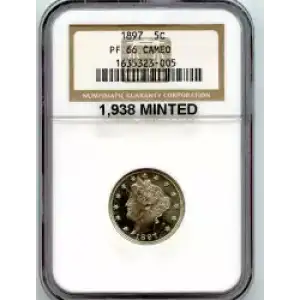 Nickel Five Cent Pieces-Liberty Head 1883-1913 (3)