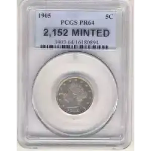 Nickel Five Cent Pieces-Liberty Head 1883-1913 (3)