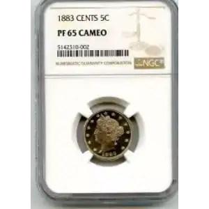 Nickel Five Cent Pieces-Liberty Head 1883-1913 (3)