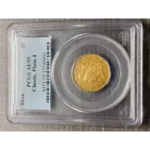 Half Eagles---Classic Head, 1834-1838 -Gold- 5 Dollar (3)