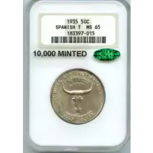 Classic Commemorative Silver--- Old Spanish Trail 1935 -Silver- 0.5 Dollar (3)