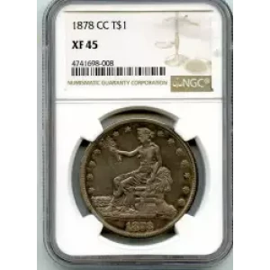 Trade Dollars---Trade Dollars 1873-1885 -Silver- 1 Dollar (3)