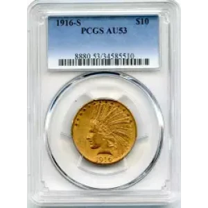 Eagles---Indian Head 1907-1933 -Gold- 10 Dollar (3)