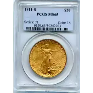 Double Eagles---Saint Gaudens 1907-1933 -Gold- 20 Dollar (3)