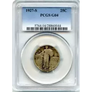 Quarter Dollars---Standing Liberty (3)