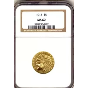 Half Eagles---Indian Head 1908-1929 -Gold- 5 Dollar (3)