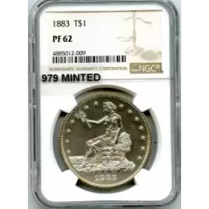 Trade Dollars---Trade Dollars 1873-1885 -Silver- 1 Dollar (3)