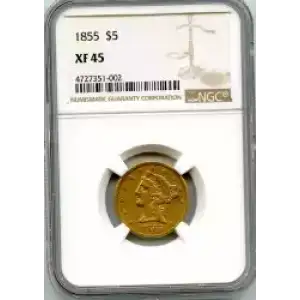 Half Eagles---Liberty Head 1839-1908 -Gold- 5 Dollar (3)