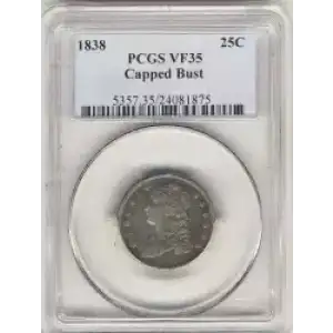 Quarter Dollars---Capped Bust (3)