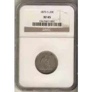 Twenty Cent Pieces-Liberty Seated 1875-1878 (3)