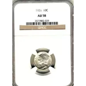 Dimes---Winged Liberty Head or Mercury 1916-1945 -Silver- 1 Dime (3)