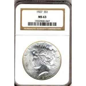 Peace Silver Dollar (3)