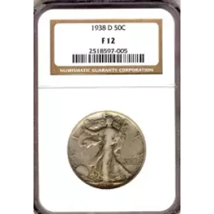 Half Dollars---Liberty Walking 1916-1947 -Silver- 0.5 Dollar (3)