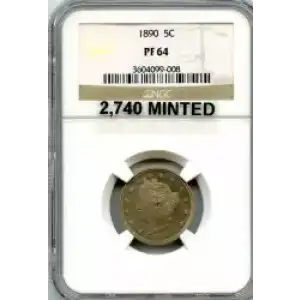 Nickel Five Cent Pieces-Liberty Head 1883-1913 (3)