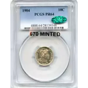 Dimes---Barber or Liberty Head 1892-1916 -Silver- 1 Dime (3)