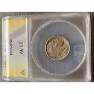 Nickel Five Cent Pieces-Indian Head or Buffalo (3)