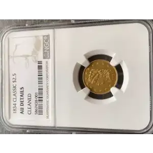 Quarter Eagles---Classic Head, 1834-1839 -Gold- 2.5 Dollar (3)