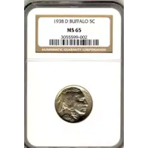 Nickel Five Cent Pieces-Indian Head or Buffalo (3)