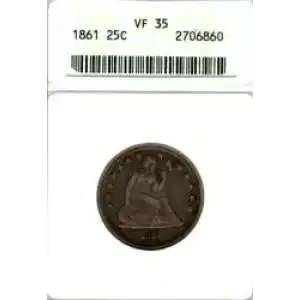 Liberty Seated Quarter Dollar (3)