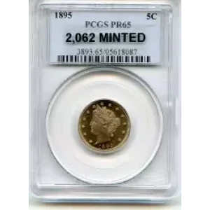 Nickel Five Cent Pieces-Liberty Head 1883-1913 (3)