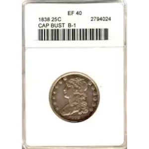 Quarter Dollars---Capped Bust (3)