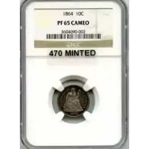 Dimes - Liberty Seated 1837-1891 (3)