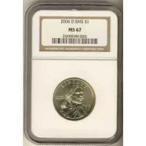 Sacagawea 2000-2017 - Brass Dollar (3)