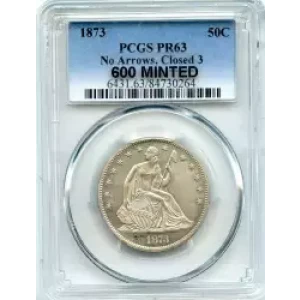 Half Dollars---Liberty Seated 1839-1891 -Silver- 0.5 Dollar (3)