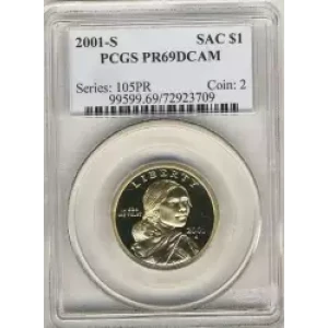 Sacagawea 2000-2017 - Brass Dollar (3)