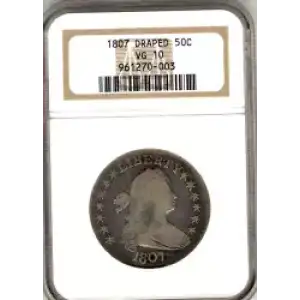 Half Dollars---Draped Bust 1796-1807 -Silver- 0.5 Dollar (3)