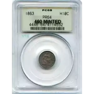 Half Dimes---Liberty Seated 1837-1873-Silver- 0.5 Dime (3)