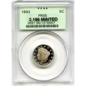 Nickel Five Cent Pieces-Liberty Head 1883-1913 (3)