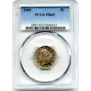 Nickel Five Cent Pieces-Liberty Head 1883-1913 (3)