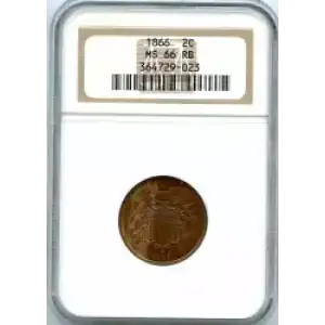 Two cent pieces-Two cent pieces 1864-73 -Copper (3)