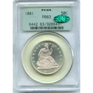 Half Dollars---Liberty Seated 1839-1891 -Silver- 0.5 Dollar (3)