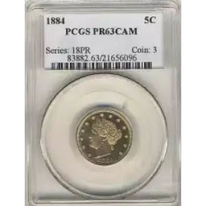 Nickel Five Cent Pieces-Liberty Head 1883-1913 (3)