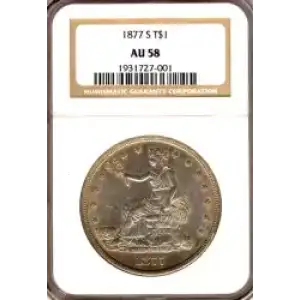 Trade Dollars---Trade Dollars 1873-1885 -Silver- 1 Dollar (3)