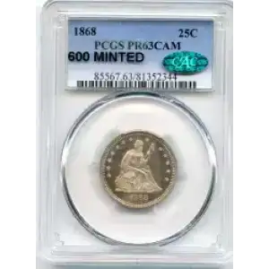 Liberty Seated Quarter Dollar (3)