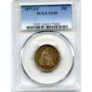 Liberty Seated Quarter Dollar (3)