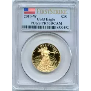 Gold Bullion-Gold Eagles--$25 Gold Eagle 1/2 oz -Gold- 25 Dollar (3)