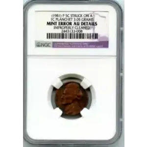 Nickel Five Cent Pieces-Jefferson (3)