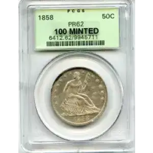 Half Dollars---Liberty Seated 1839-1891 -Silver- 0.5 Dollar (3)