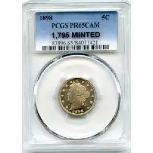 Nickel Five Cent Pieces-Liberty Head 1883-1913 (3)