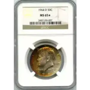 Half Dollars---Kennedy 1964 -Silver- 0.5 Dollar (3)