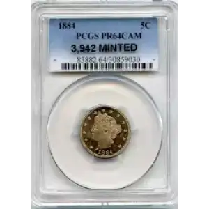 Nickel Five Cent Pieces-Liberty Head 1883-1913 (3)