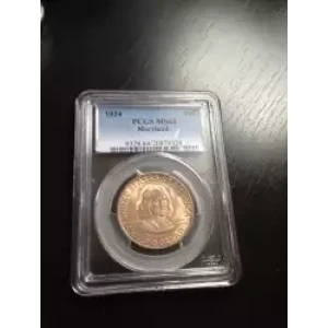 Classic Commemorative Silver--- Maryland Tercentenary 1934 -Silver- 0.5 Dollar (3)