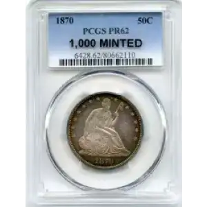 Half Dollars---Liberty Seated 1839-1891 -Silver- 0.5 Dollar (3)